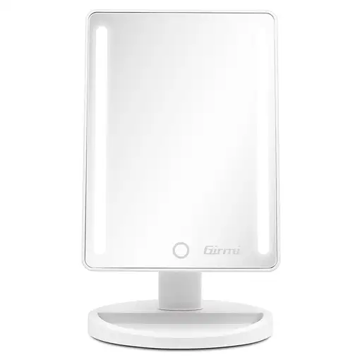Girmi BE04 espejo para maquillaje Independiente Rectangular Blanco