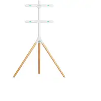 ONKRON TS1220-W soporte para TV 165,1 cm (65") Blanco, Madera