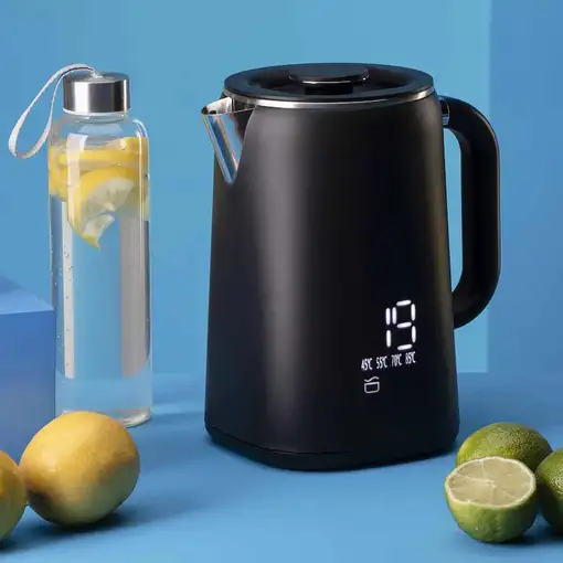 JATA JEHA1575 tetera eléctrica 1,7 L 1500 W Negro