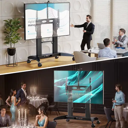 ONKRON TS2821-B soporte para TV 2,79 m (110") Negro