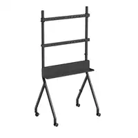 Gembird TVS-86F-02 soporte para TV 2,18 m (86") Negro