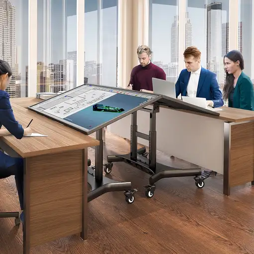 ONKRON TS1380-B soporte para TV 2,11 m (83") Negro