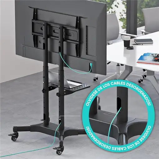 ONKRON TS1351-B soporte para TV 165,1 cm (65'') Negro