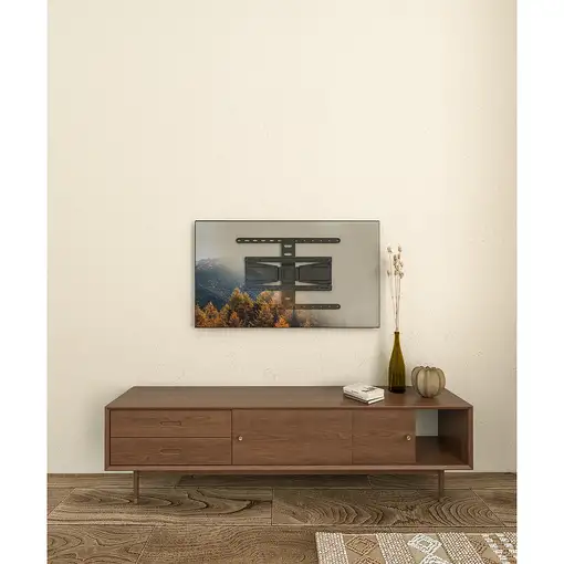 Gembird WM-90ST-02 soporte para TV 2,29 m (90") Negro