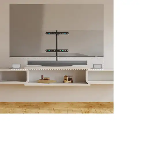 ONKRON PT3-B soporte para TV 190,5 cm (75") Negro