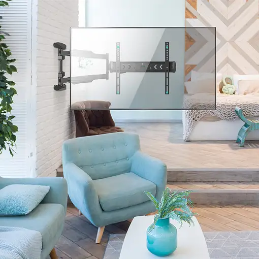 ONKRON NP47-B soporte para TV 190,5 cm (75") Negro