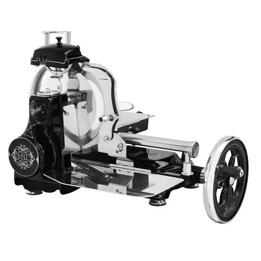 Berkel BK-Tribute118N rebanadora Manual Negro, Acero inoxidable Acero inoxidable