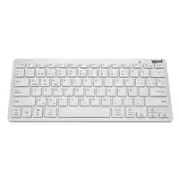 iggual TKL-BK teclado Universal Bluetooth QWERTY Español Plata