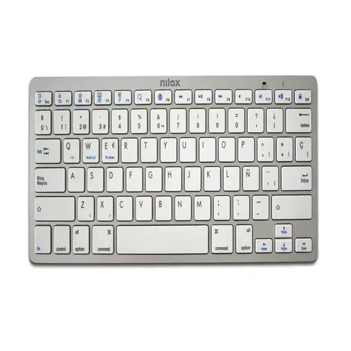 Nilox Teclado Bluetooth Silver
