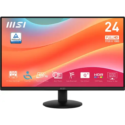 MSI Pro MP242L pantalla para PC 60,5 cm (23.8") 1920 x 1080 Pixeles Full HD LCD
