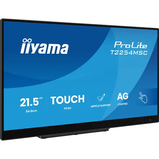 iiyama T2254MSC-B2AG pantalla para PC 54,6 cm (21.5") 1920 x 1080 Pixeles