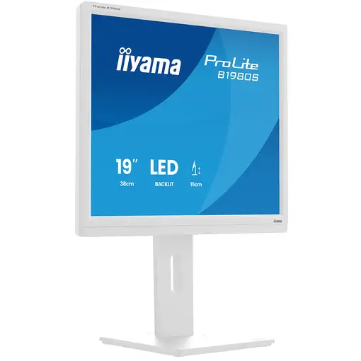 iiyama ProLite B1980S-W1 pantalla para PC 48,3 cm (19") 1280 x 1024 Pixeles SVGA
