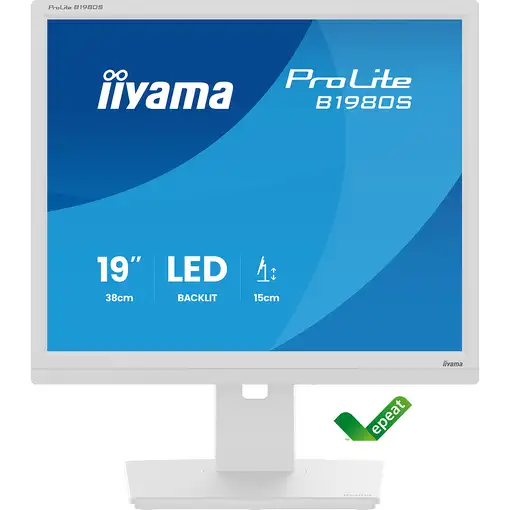 iiyama ProLite B1980S-W1 pantalla para PC 48,3 cm (19") 1280 x 1024 Pixeles SVGA