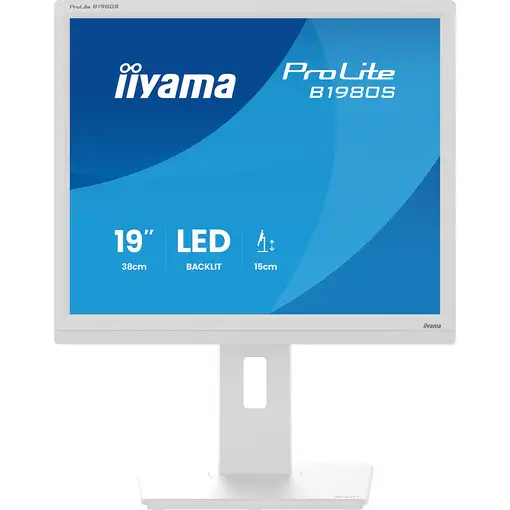 iiyama ProLite B1980S-W1 pantalla para PC 48,3 cm (19") 1280 x 1024 Pixeles SVGA