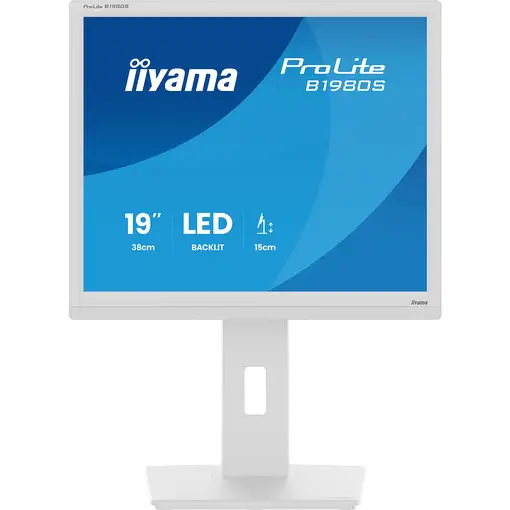 iiyama ProLite B1980S-W1 pantalla para PC 48,3 cm (19") 1280 x 1024 Pixeles SVGA