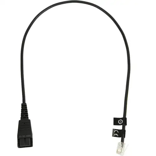 Jabra 8800-00-01 cable telefónico 0,5 m Negro Jabra 8800-00-01 cable telefónico 0,5 m Negro