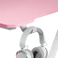 Mars Gaming MGD100RGB, Mesa Gaming Ergonómica RGB, Alfombrilla XXL, Soporte Auricu