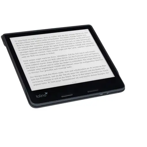 Tolino 8720195095705 funda para libro electrónico Folio Negro