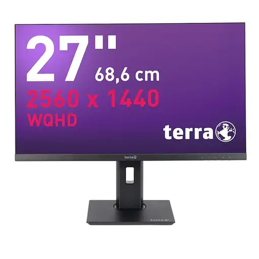 TERRA 3030231 pantalla para PC 68,6 cm (27'') 2560 x 1440 Pixeles Wide Quad HD LED