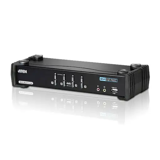 ATEN Switch KVMP™ DVI/Audio dual link USB de 4 puertos