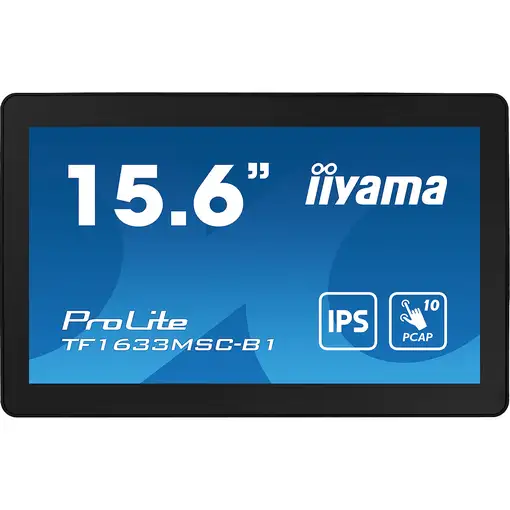 iiyama ProLite TF1633MSC-B1 pantalla para PC 39,6 cm (15.6") 1920 x 1080 Pixeles