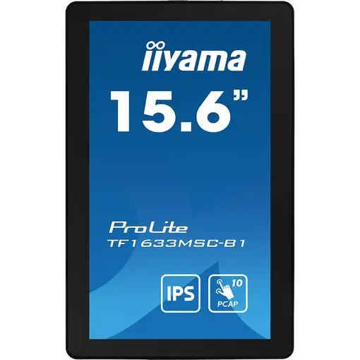 iiyama ProLite TF1633MSC-B1 pantalla para PC 39,6 cm (15.6") 1920 x 1080 Pixeles