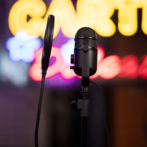 Thronmax Mdrill Dome Negro Micrófono de superficie para mesa