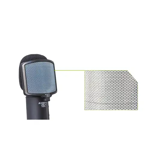 KeepOut XMICPRO micrófono Negro Micrófono para PC