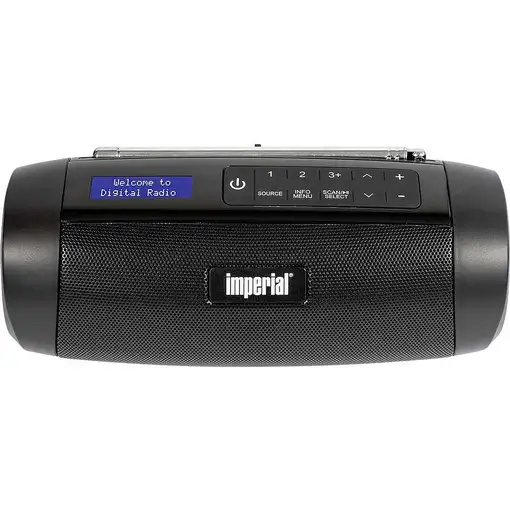 Imperial 22-316-00 Portátil Digital Negro