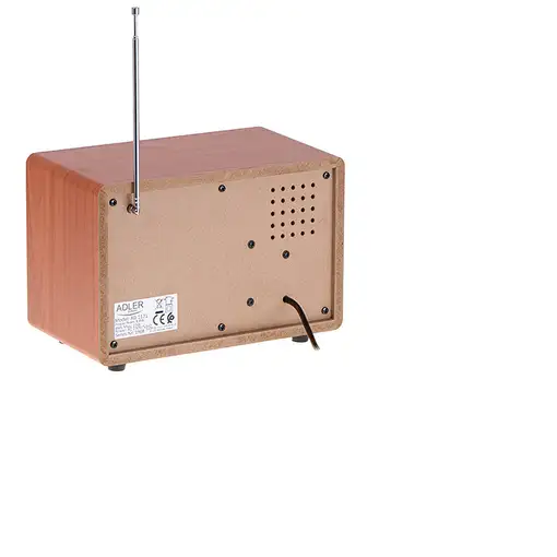 Adler AD 1171 radio Portátil Marrón