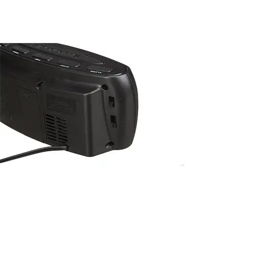 Adler AD 1121 radio Reloj Analógico y digital Negro