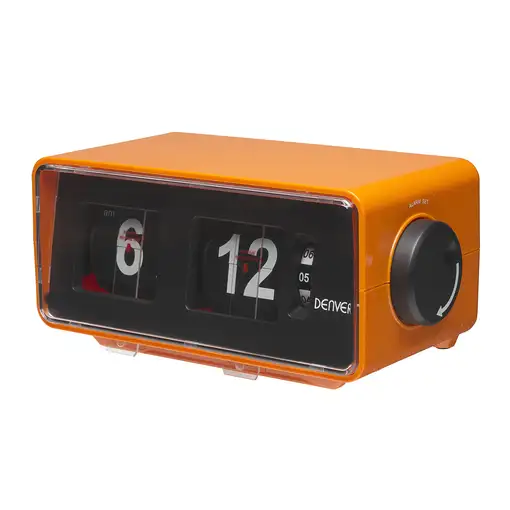 Denver CR-425 radio Reloj Analógico y digital Naranja