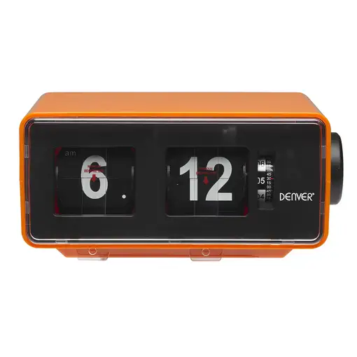 Denver CR-425 radio Reloj Analógico y digital Naranja