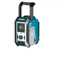 Makita DMR115 radio Lugar de trabajo Negro, Azul