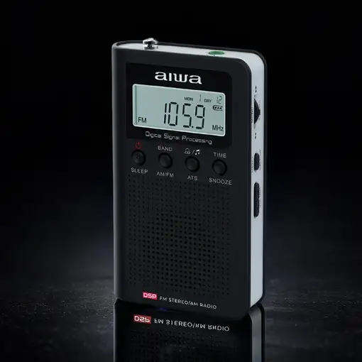 Aiwa RSD-45BK radio Portátil Negro