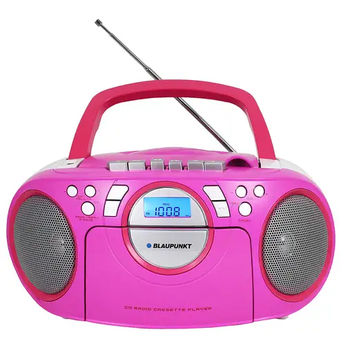 Blaupunkt BB16PK reproductor de CD Rosa Reproductor de CD portátil