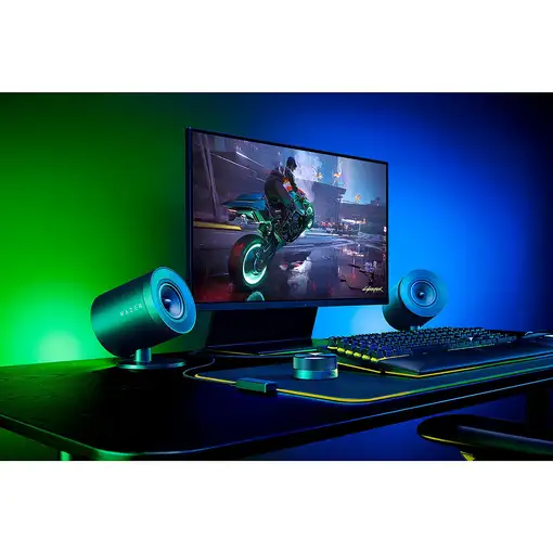 Razer Nommo V2 Pro Rango completo Negro Inalámbrico y alámbrico