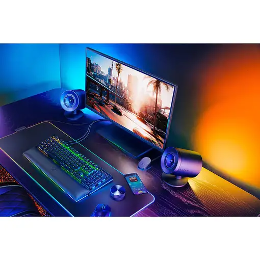 Razer Nommo V2 Pro Rango completo Negro Inalámbrico y alámbrico