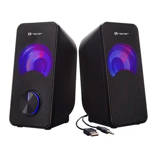 Tracer Loop De 2 vías Negro Alámbrico 6 W