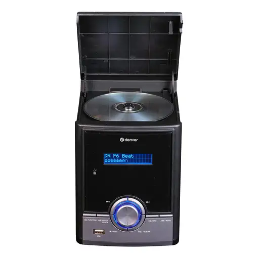 Denver MDA-285 Minicadena de música para uso doméstico 50 W Negro