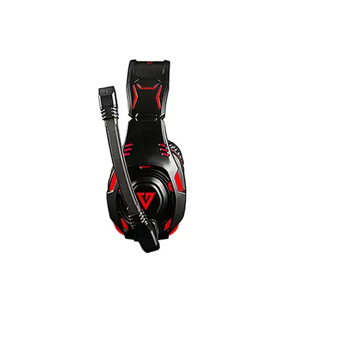 Modecom VOLCANO GHOST Auriculares Alámbrico Diadema Juego Negro, Rojo
