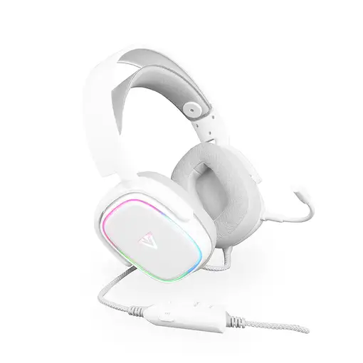 Modecom MC-899 Prometheus Auriculares Alámbrico Diadema Juego Blanco
