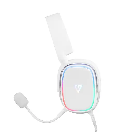 Modecom MC-899 Prometheus Auriculares Alámbrico Diadema Juego Blanco