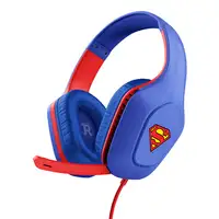 Trust GXT 415SM Zirox Auriculares Alámbrico Diadema Juego Azul, Rojo