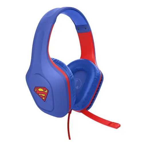 Trust GXT 415SM Zirox Auriculares Alámbrico Diadema Juego Azul, Rojo