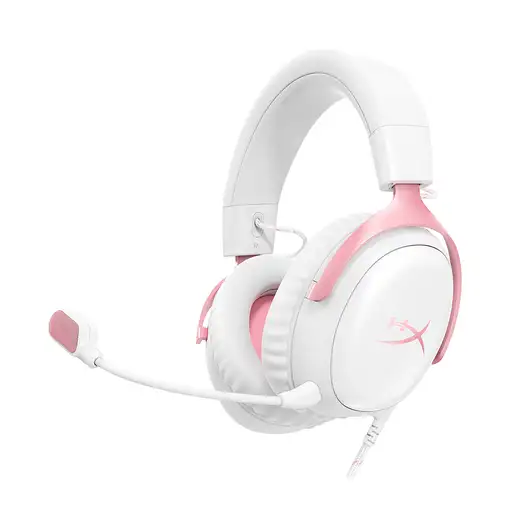 HyperX Cloud III - Auriculares gaming (blancos/rosas) HyperX Cloud III - Auriculares gaming (blancos/rosas)