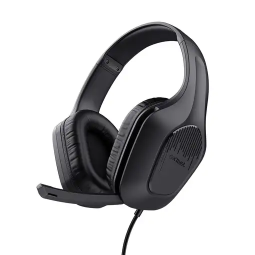 Trust GXT 417 Zirox Auriculares Alámbrico Diadema Juego Negro