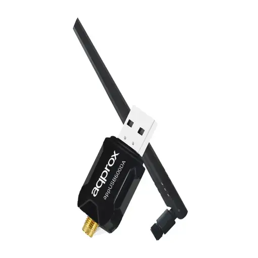 Approx APPUSB600DA adaptador y tarjeta de red WLAN 433 Mbit/s