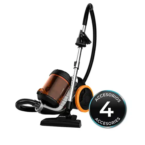 Cecotec Conga PopStar 4000 Ultimate Pro 3,5 L Aspiradora cilíndrica Secar 800 W Si