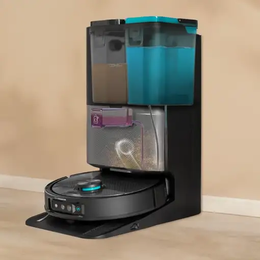 Cecotec Conga 15090 SpinArm Home&Wash Negro, Plata